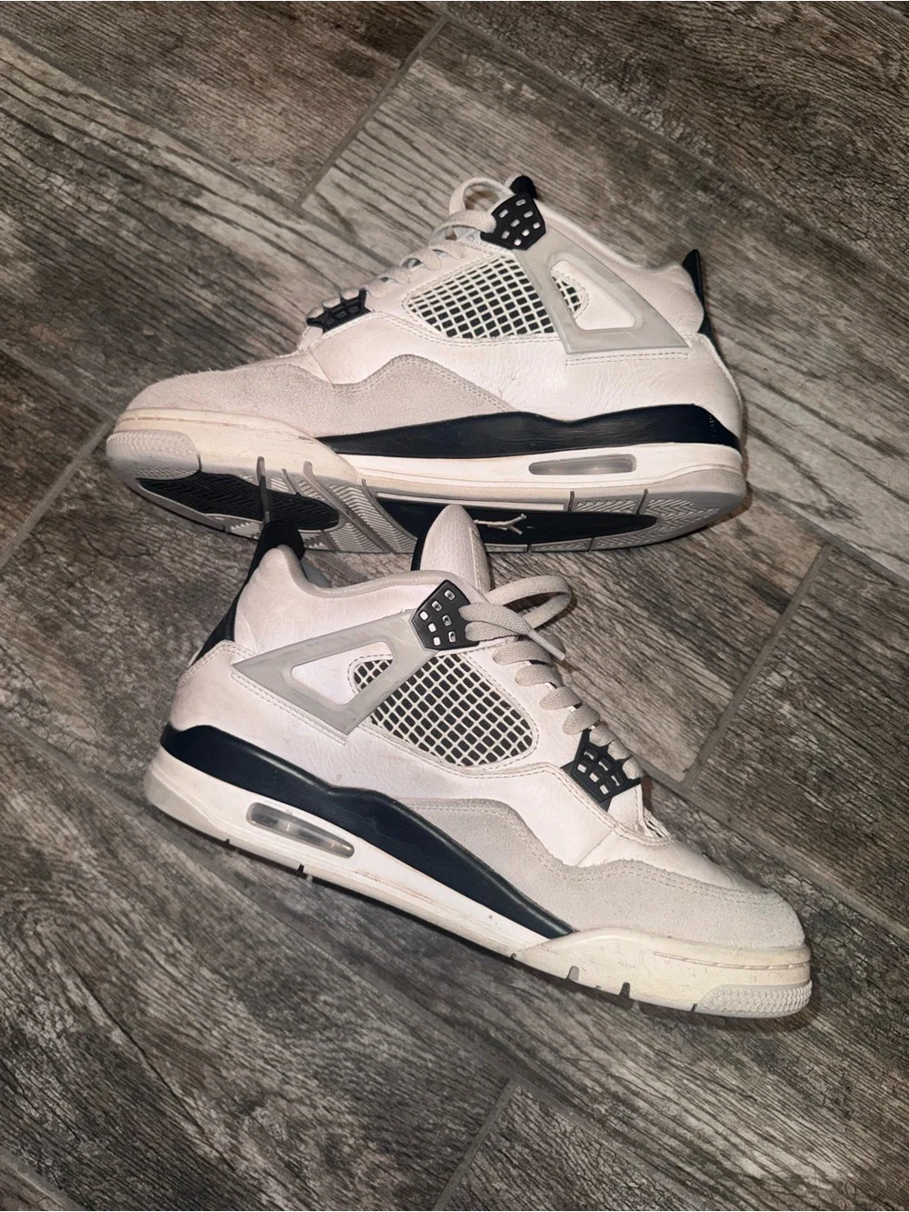 Air Jordan 4 Retro military black